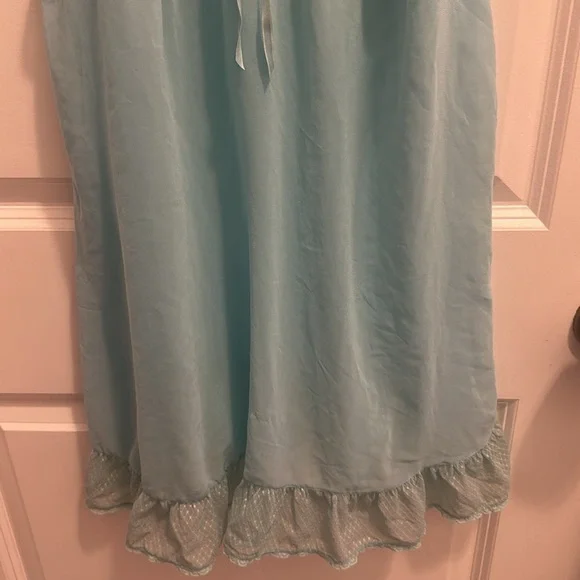 Victoria's Secret Angel Light Blue Babydoll Chemise Size M - Picture 3 of 6